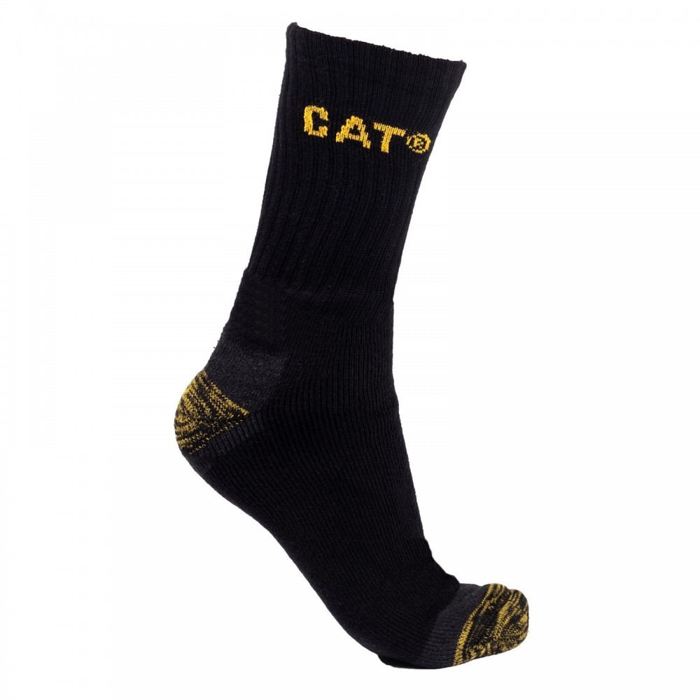 CAT Premium Work Sock 3-Pack Black