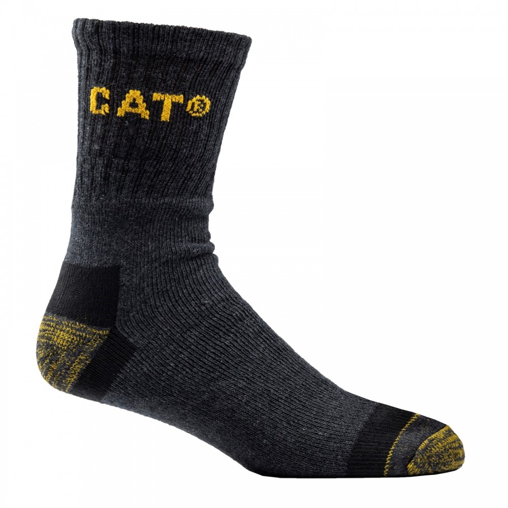 CAT Premium Work Sock 3-Pack Grey