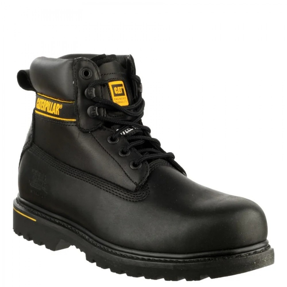 CAT Black Holton S3 Safety Boots