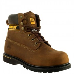 CAT Brown Holton S3 Safety Boots