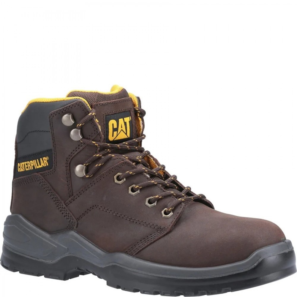 CAT Striver Brown Safety Boots