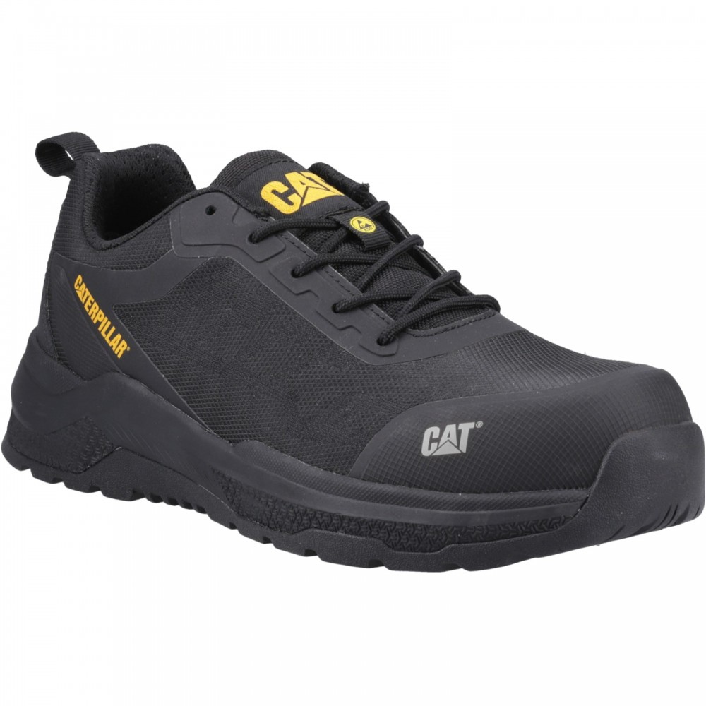CAT Inductor Mesh Safety Trainers ESD Black