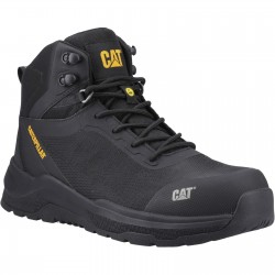 CAT Inductor Mesh Metal Free Safety Boots ESD Black