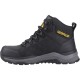 CAT Inductor Leather Work Boots ESD Black