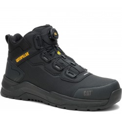 CAT Inductor Tech Safety Boots ESD Black BOA Style Fastlock