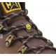 CAT Inductor Leather Work Boots ESD Brown