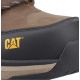 CAT Inductor Leather Work Boots ESD Brown