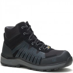 CAT Charge Mid S3 Safety Boots Metal Free Black 