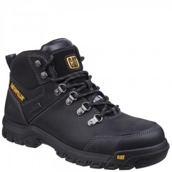 CAT Framework Safety Boots Waterproof Steel Toe Caps Black