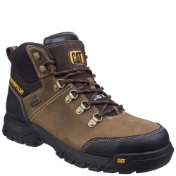 CAT Framework Safety Boots Waterprrof Steel Toe Caps Brown