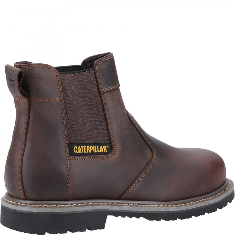 CAT Powerplant Dealer Safety Boot SB Brown