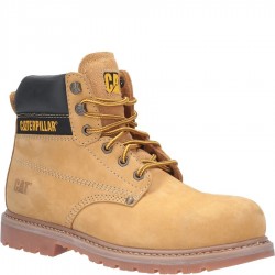 CAT Powerplant SB Honey Safety Boots Steel Toe Caps 