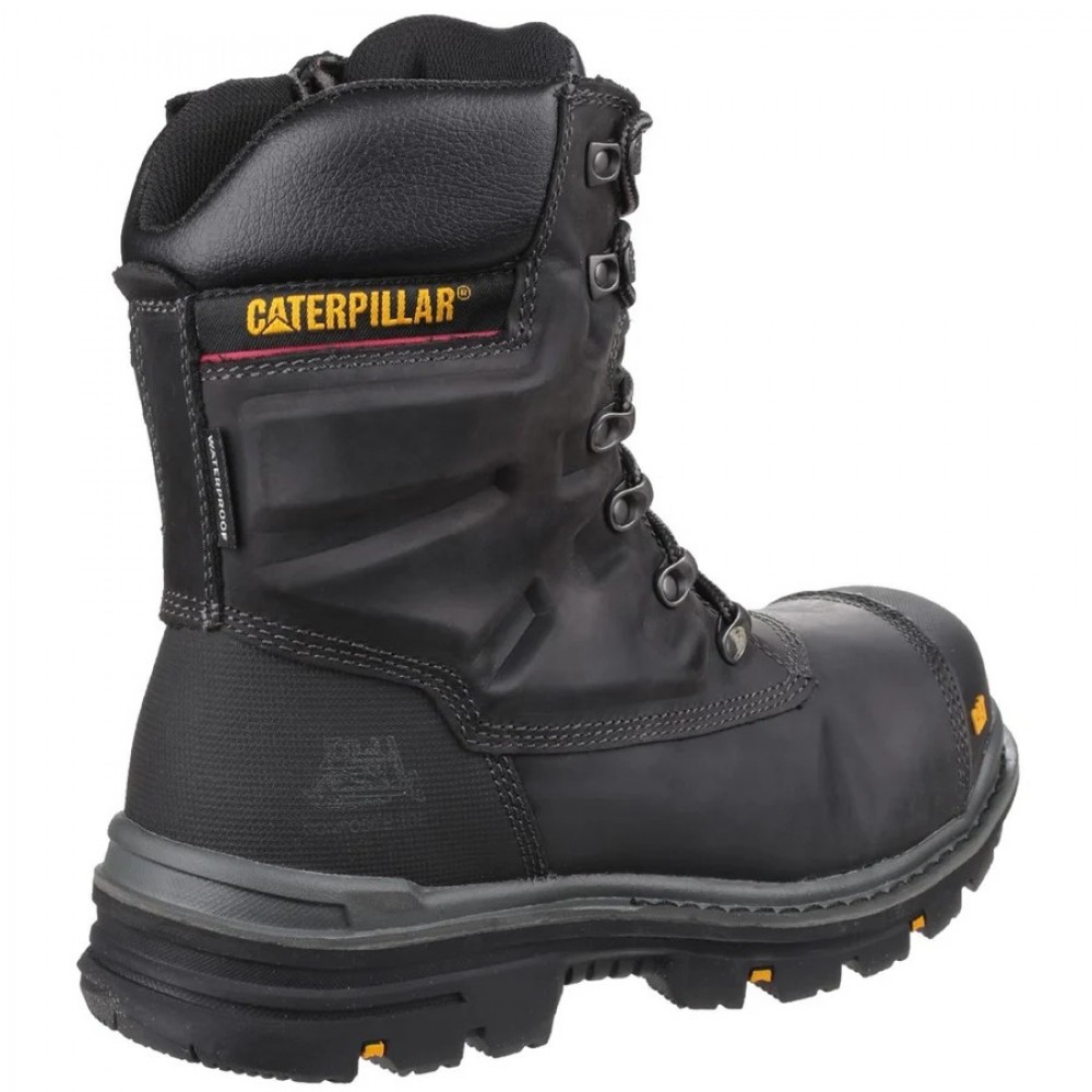 CAT Premier Waterproof Safety Boots Black 