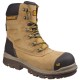 CAT Premier Waterproof Safety Boots Honey