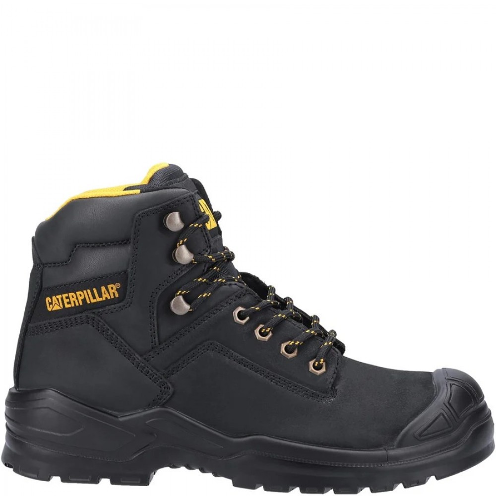 CAT Striver Black Safety Boots