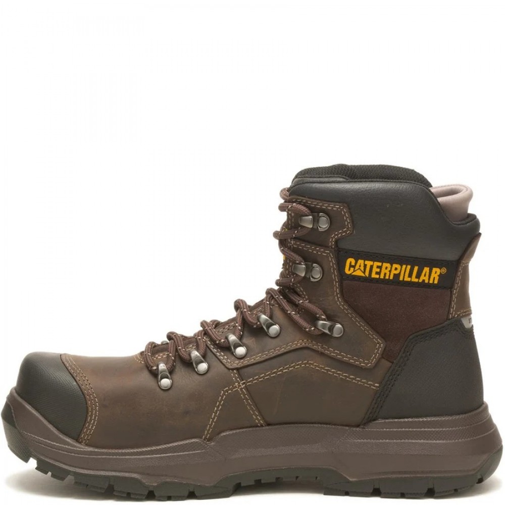 CAT Diagnostic 2.0 Waterproof Safety Boots Brown