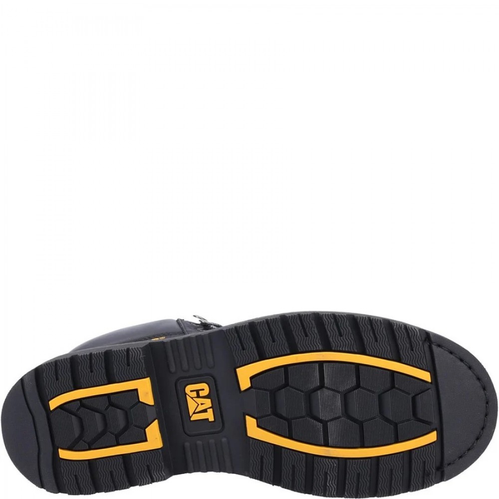 CAT Powerplant SB Black Safety Boots Steel Toe Caps