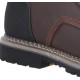 CAT Powerplant S3 Safety Boots Brown Scuff Cap