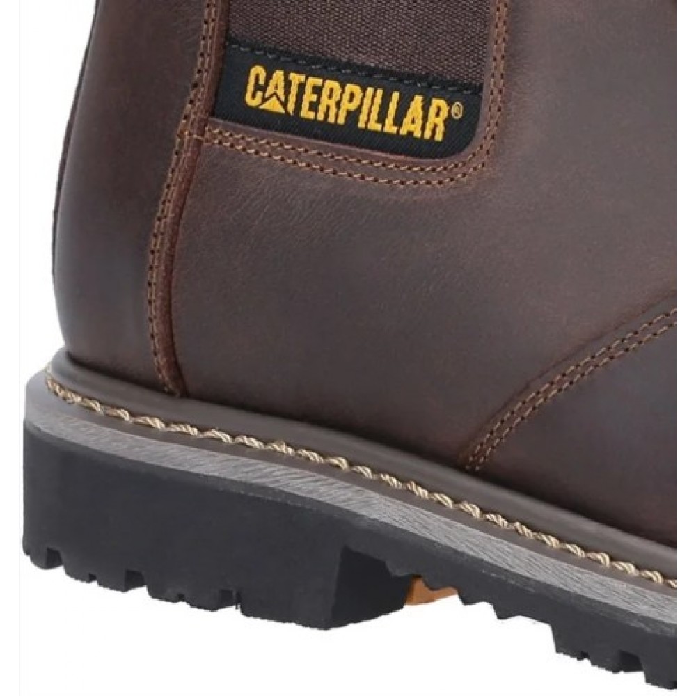 CAT Powerplant Dealer Safety Boot SB Brown