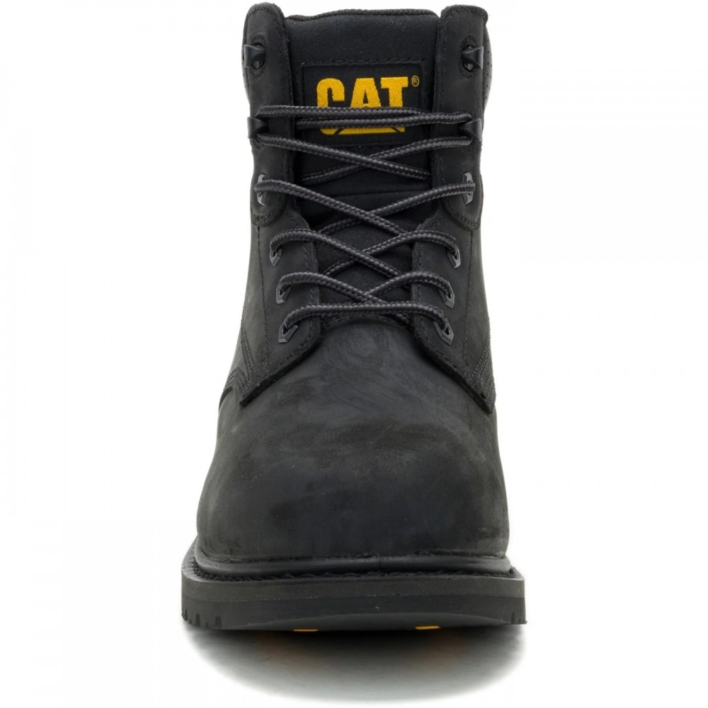 CAT Silva Work Boots Black Ocupational Non Safety