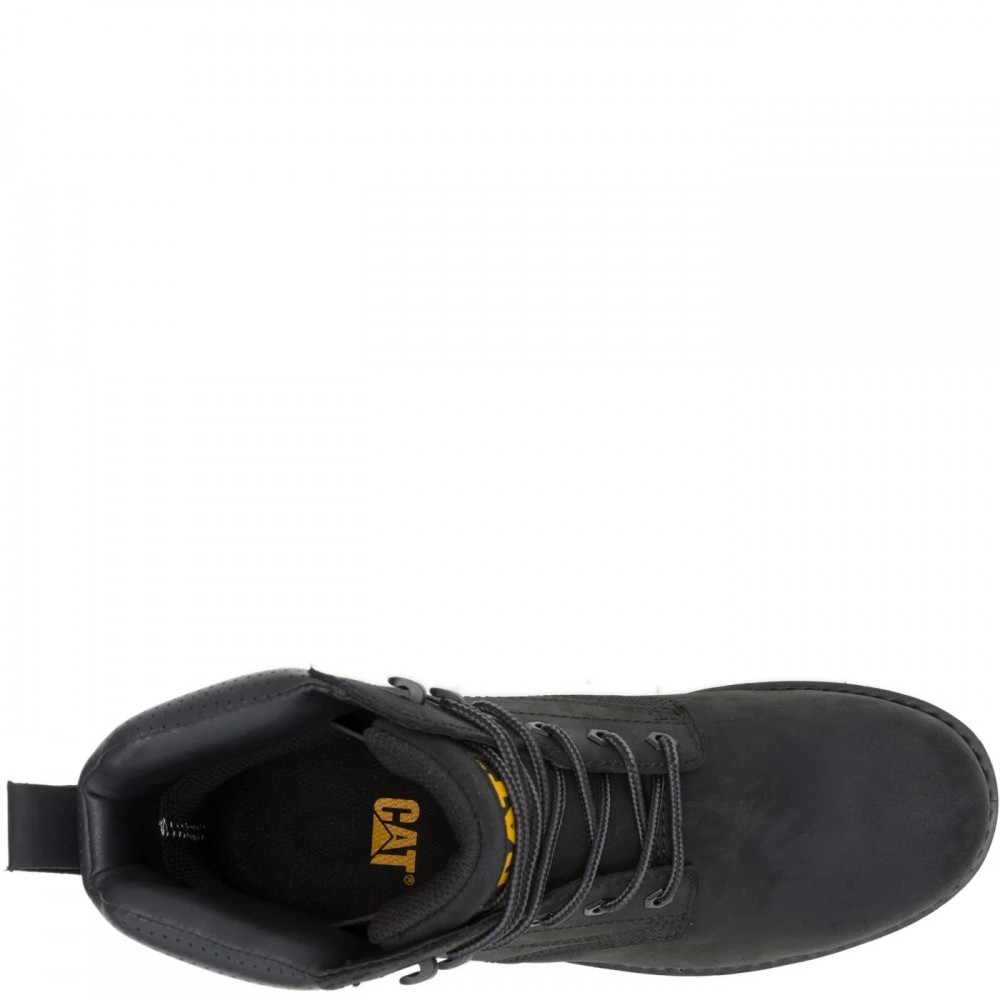CAT Silva Work Boots Black Ocupational Non Safety