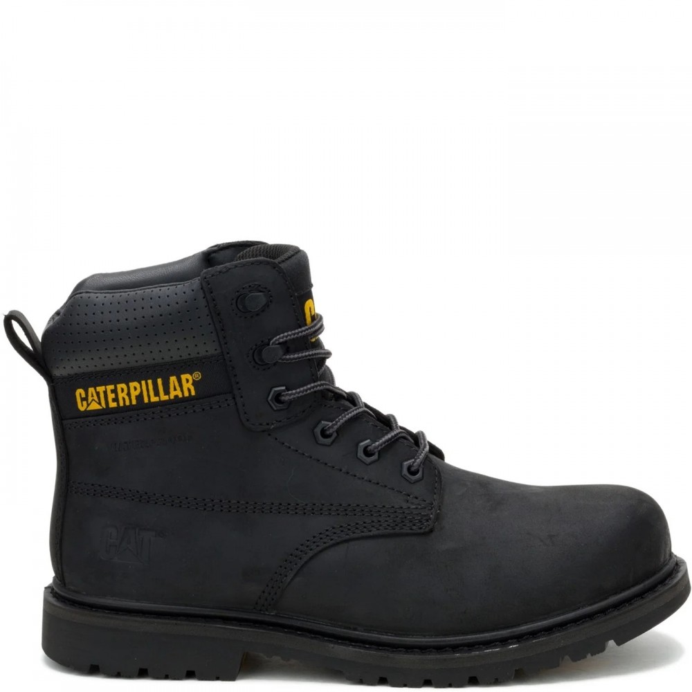 CAT Silva Work Boots Black Ocupational Non Safety