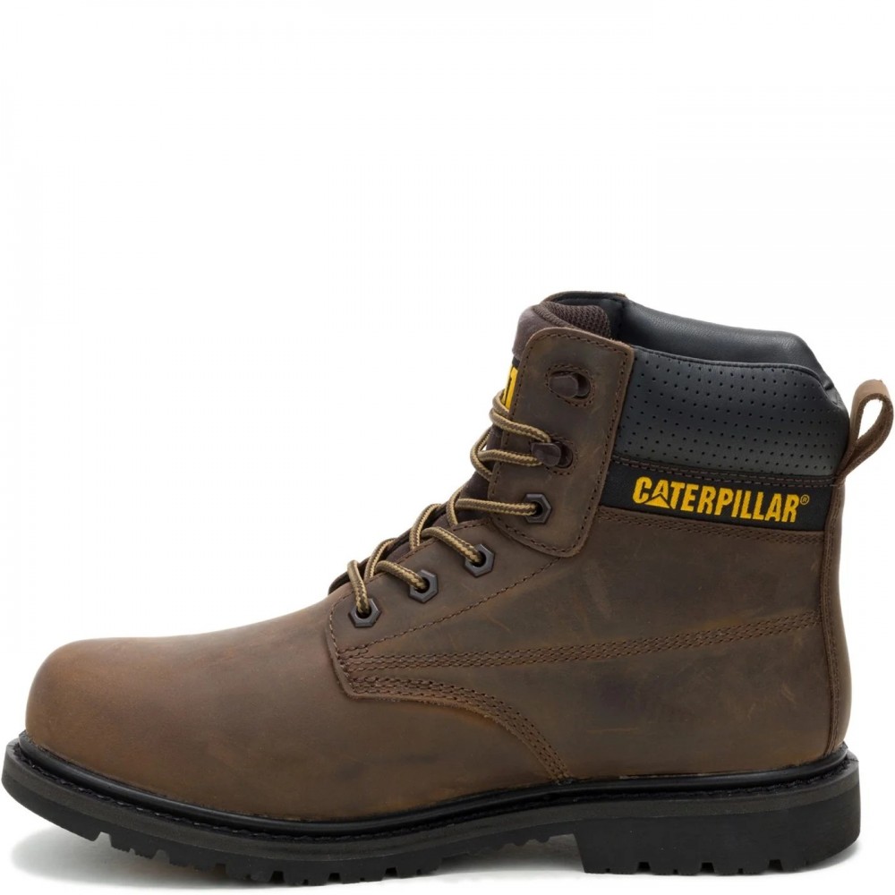 CAT Silva Work Boots Brown Ocupational Non Safety