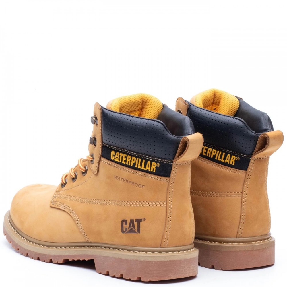 CAT Silva Work Boots Honey Ocupational Non Safety