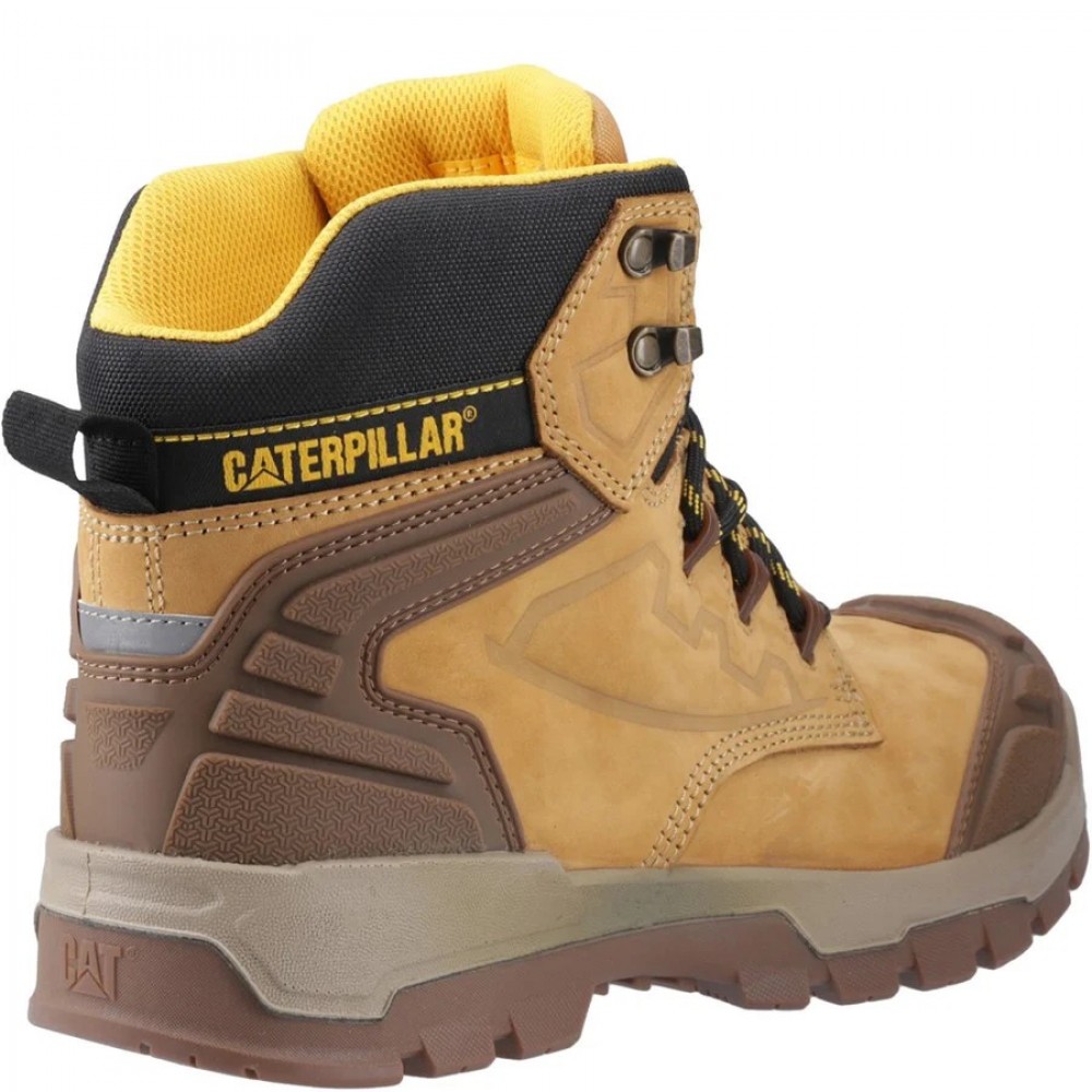 CAT Striver XL Waterproof Safety Boots Honey