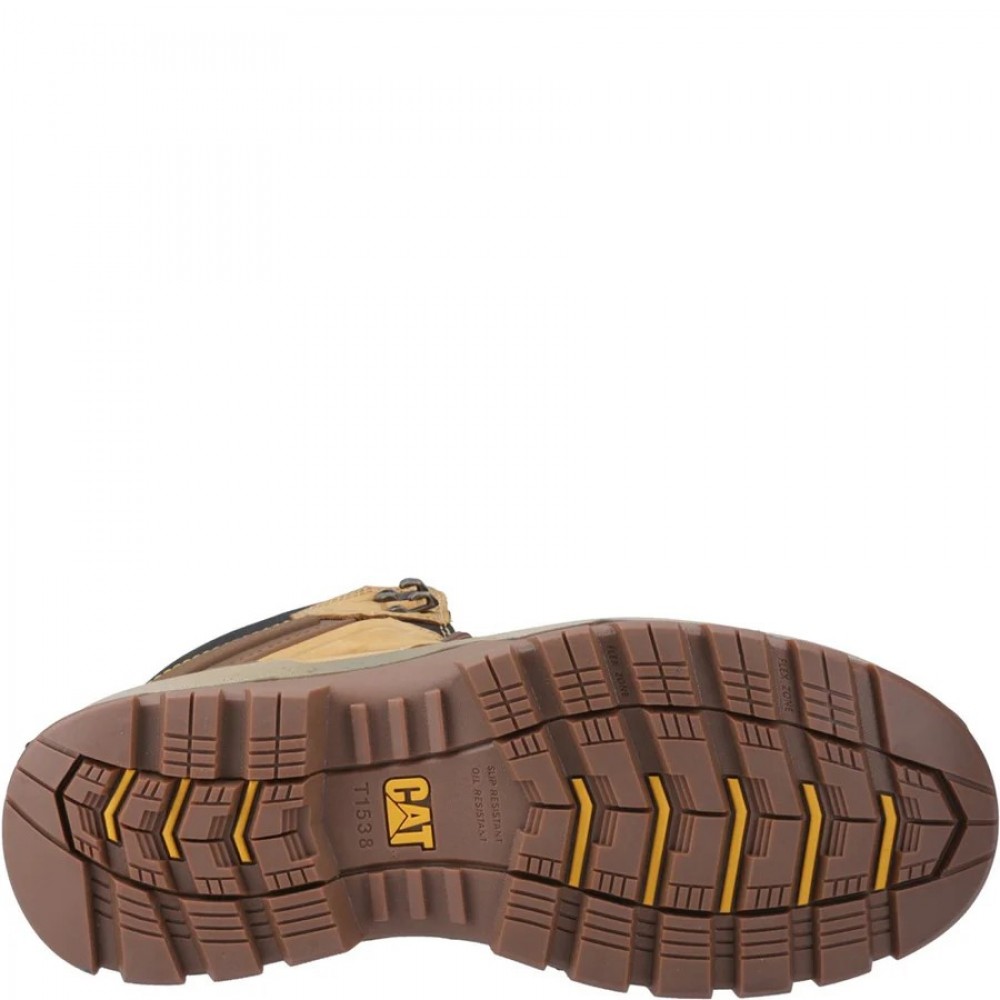 CAT Striver XL Waterproof Safety Boots Honey