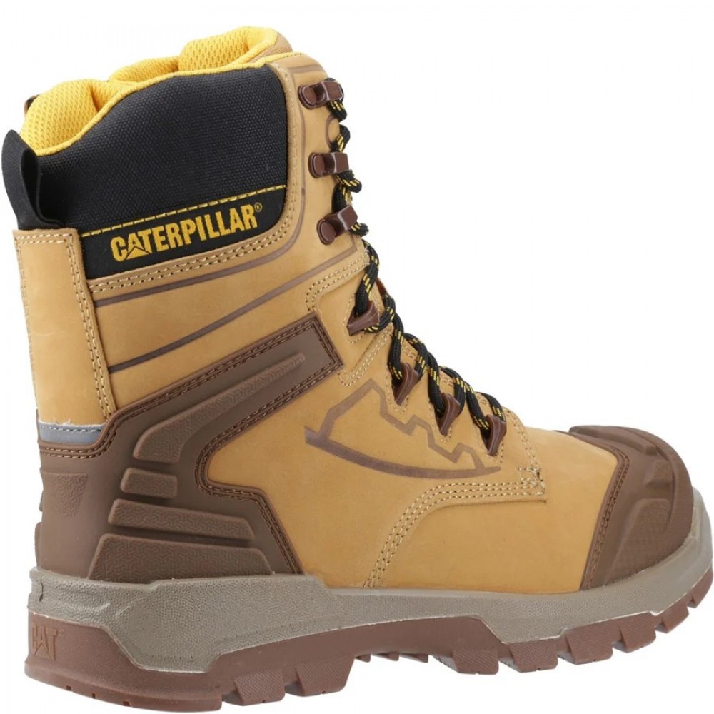 CAT Striver XL Waterproof Safety Boots Honey