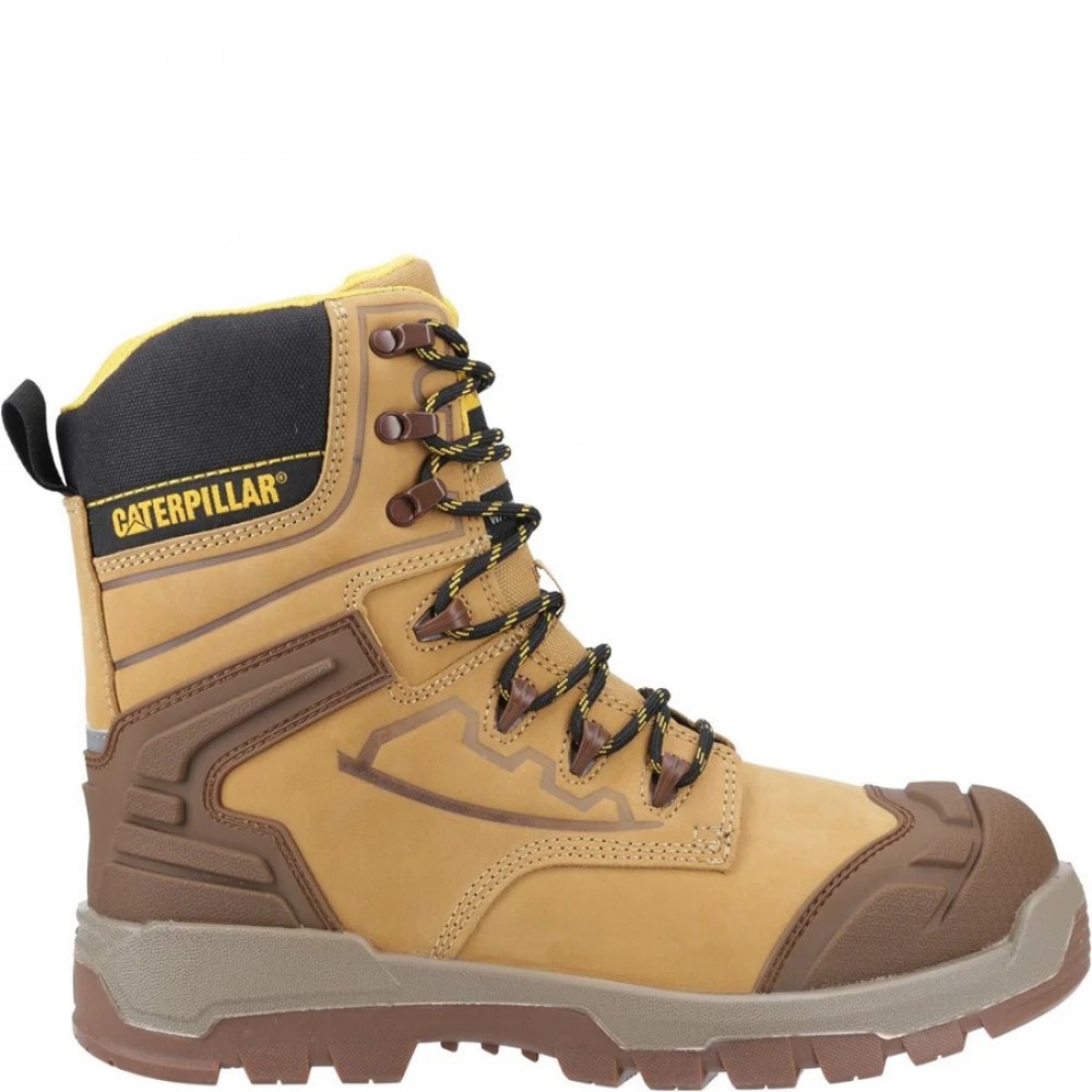 CAT Striver XL Waterproof Safety Boots Honey