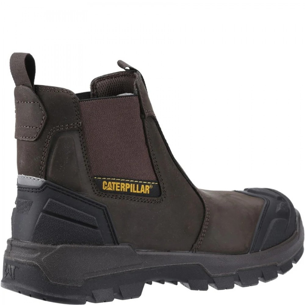 CAT Striver XL Waterproof Dealer Boots Brown