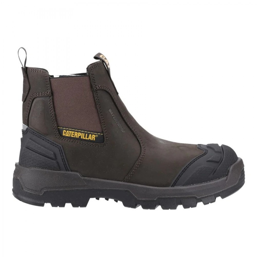 CAT Striver XL Waterproof Dealer Boots Brown