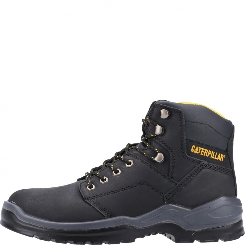 CAT Striver Black Safety Boots