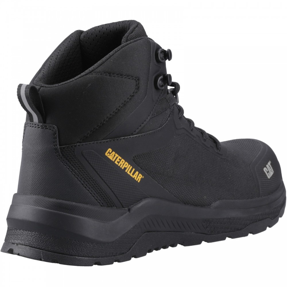 CAT Inductor Mesh Metal Free Safety Boots ESD Black
