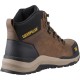 CAT Inductor Leather Work Boots ESD Brown