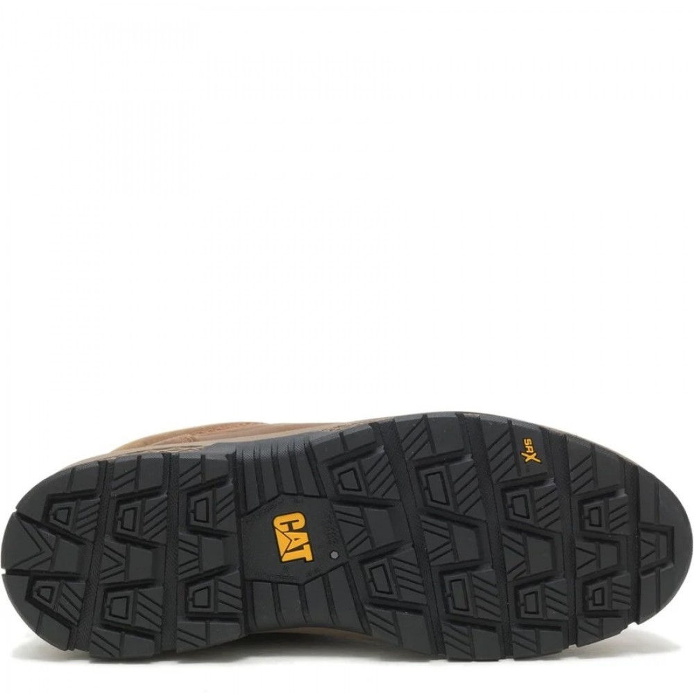 CAT Exposition 4.5" Safety Boots Brown