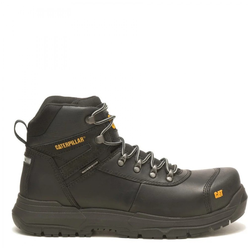 CAT Pneumatic 2.0 Waterproof Safety Boots Black