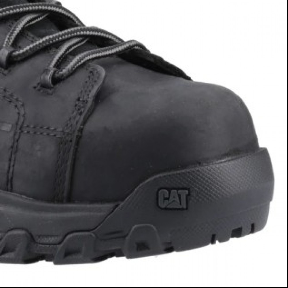CAT Threshold Waterproof Safety Boots Black