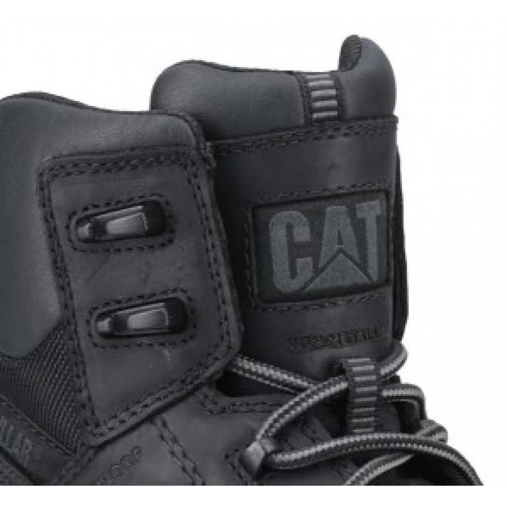 CAT Threshold Waterproof Safety Boots Black