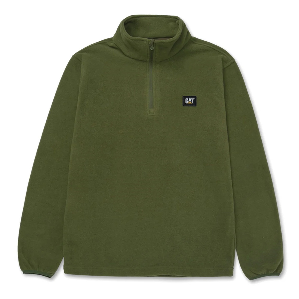 CAT Microfleece Chive Quarter Zip