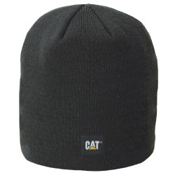 CAT Black Logo Knit Cap