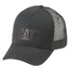 CAT Raised Logo Cap Black
