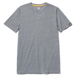CAT Essentials 1510590 Short Sleeve T-Shirt Heather Grey