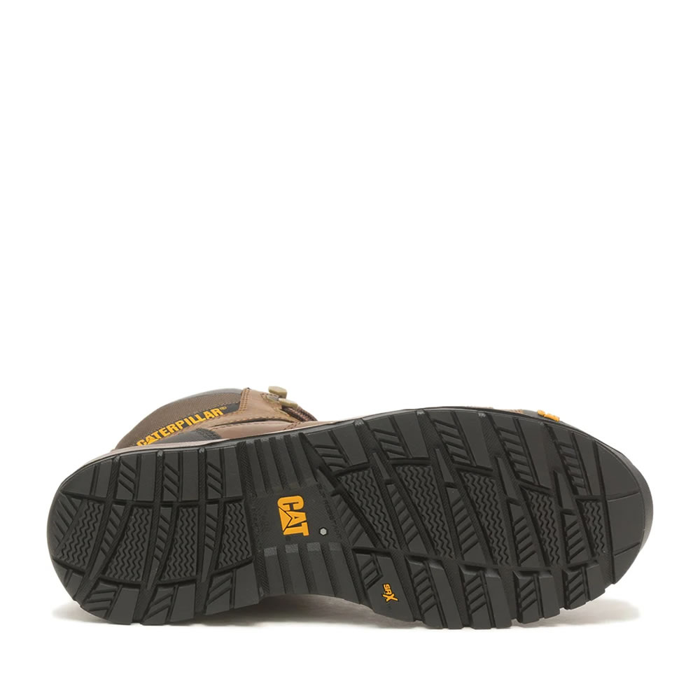 CAT Crossrail 2.0 Waterproof Safety Boots Brown