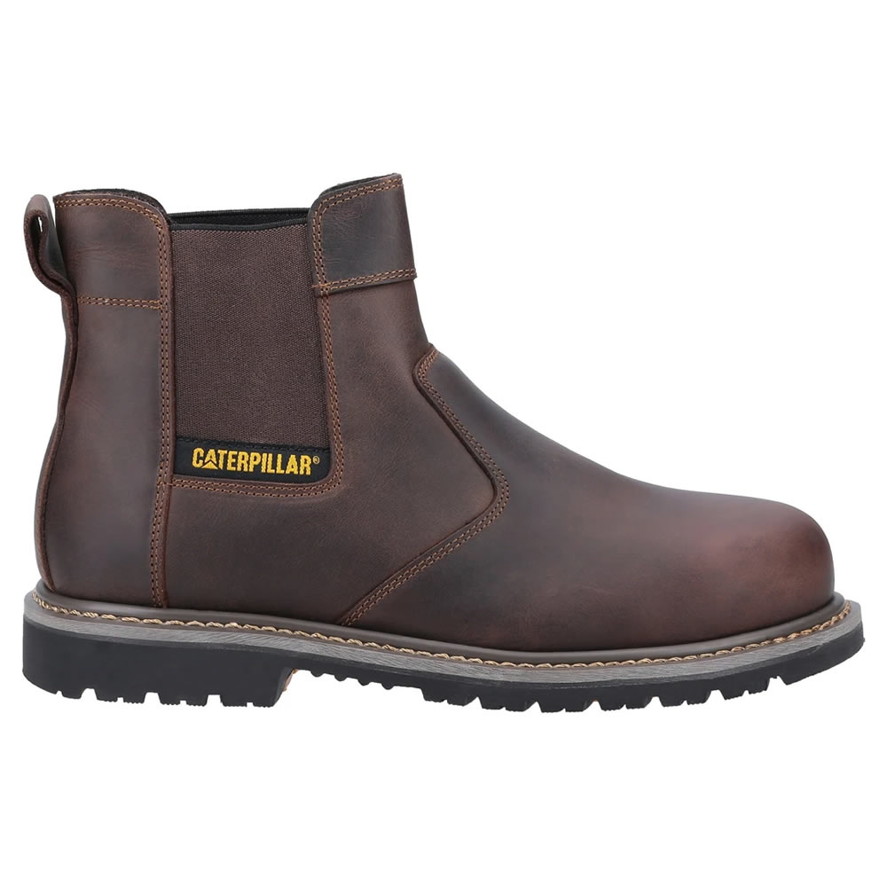 CAT Powerplant Dealer Safety Boot SB Brown