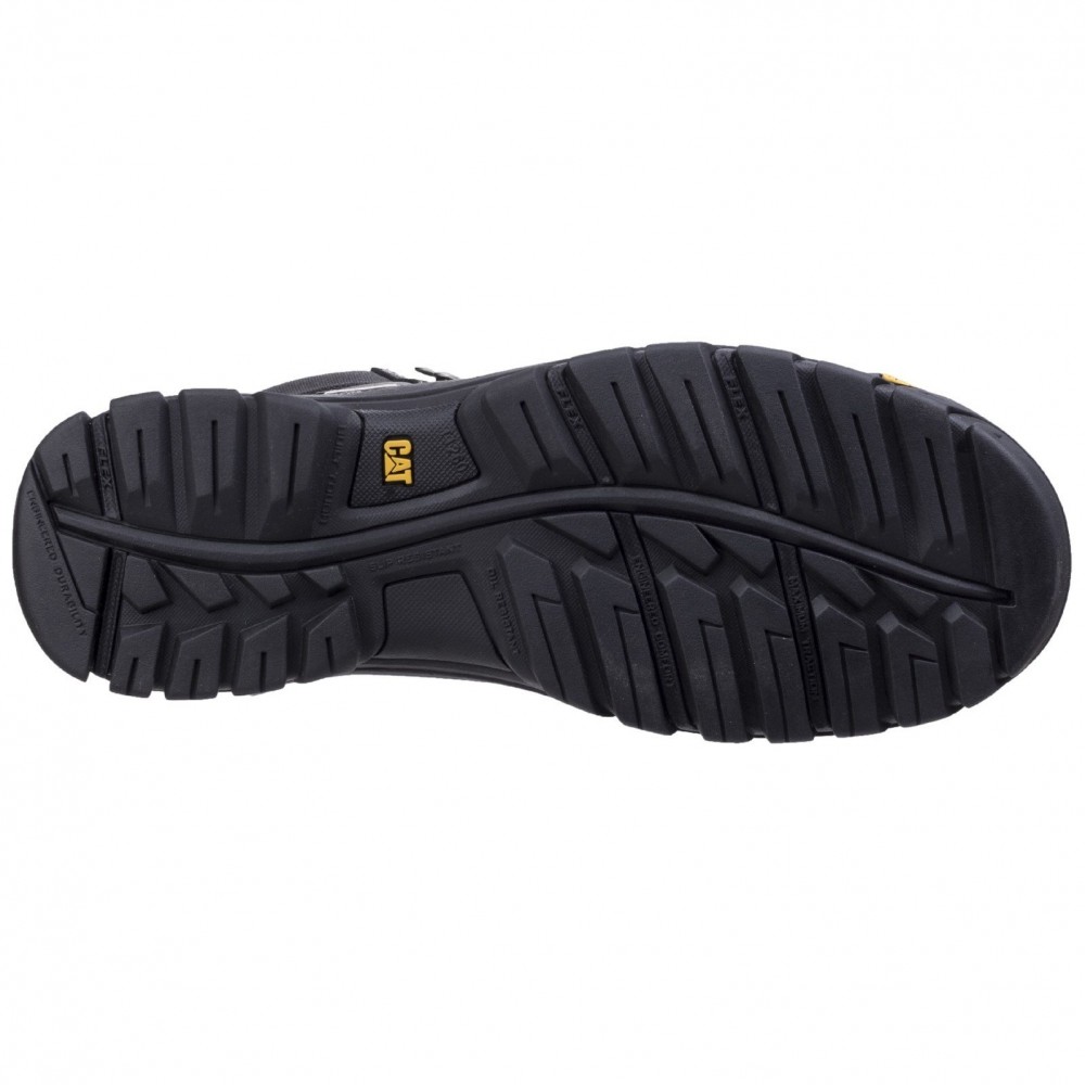 CAT Framework Safety Boots Waterproof Steel Toe Caps Black