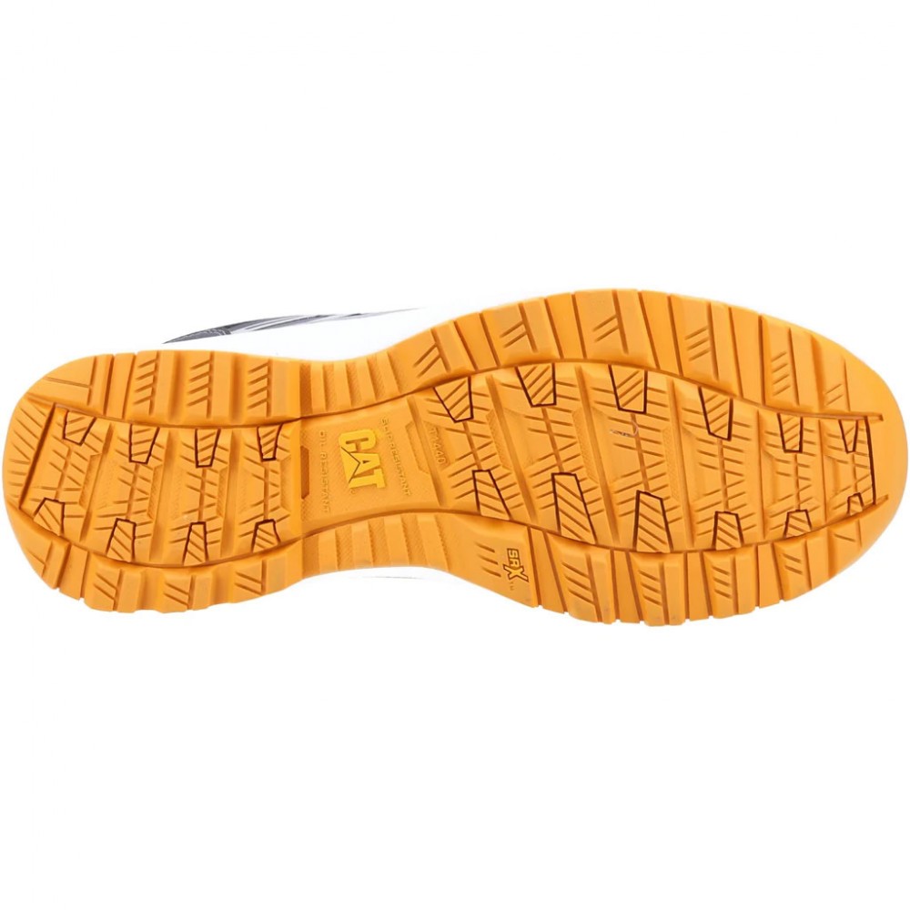CAT Charge S3 Black/Orange Safety Trainers