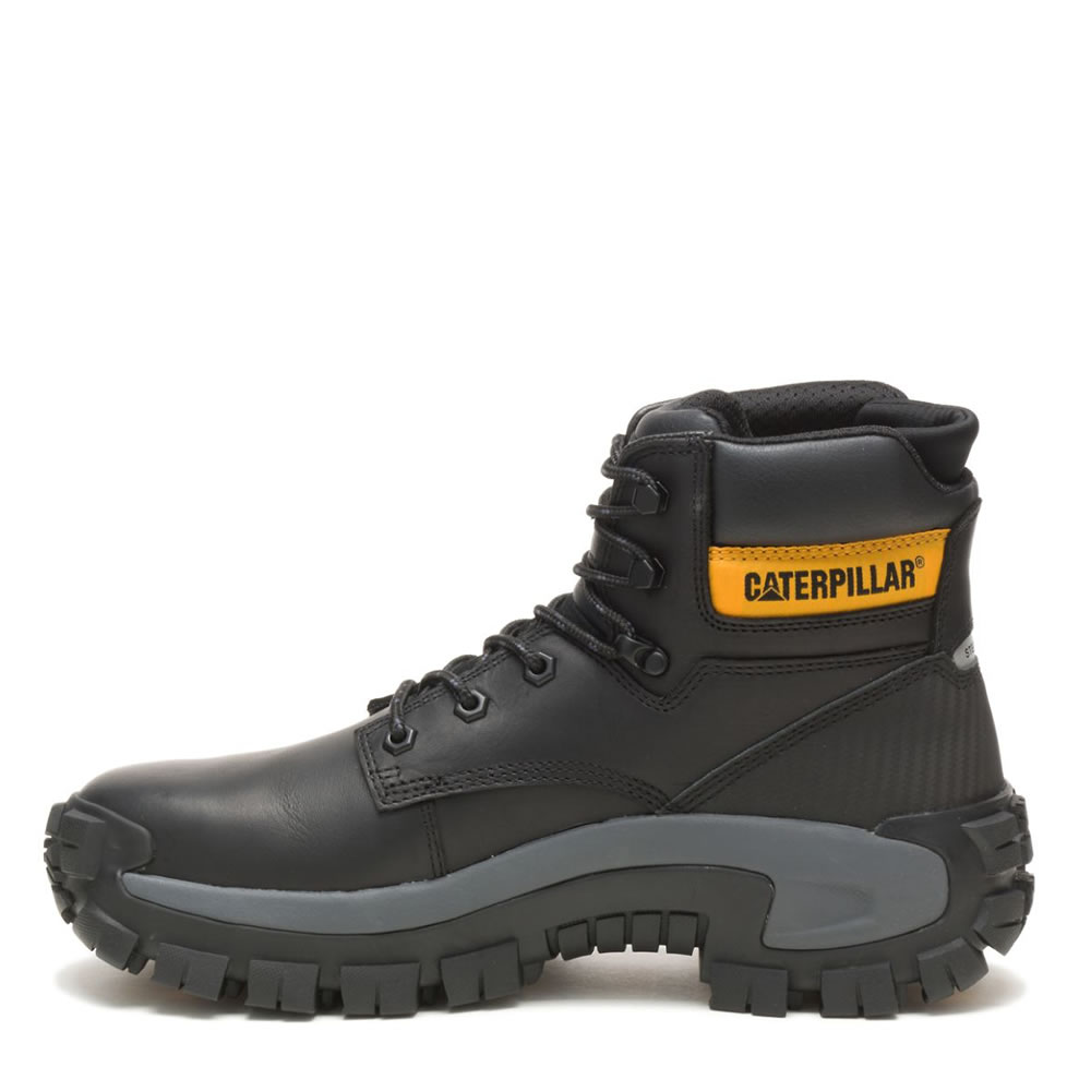 CAT Invader Hi Black Safety Boots Size 8 Last One!